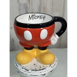 Disney Parks Ceramic Best Of Mickey Mouse Body Parts Pants Mug